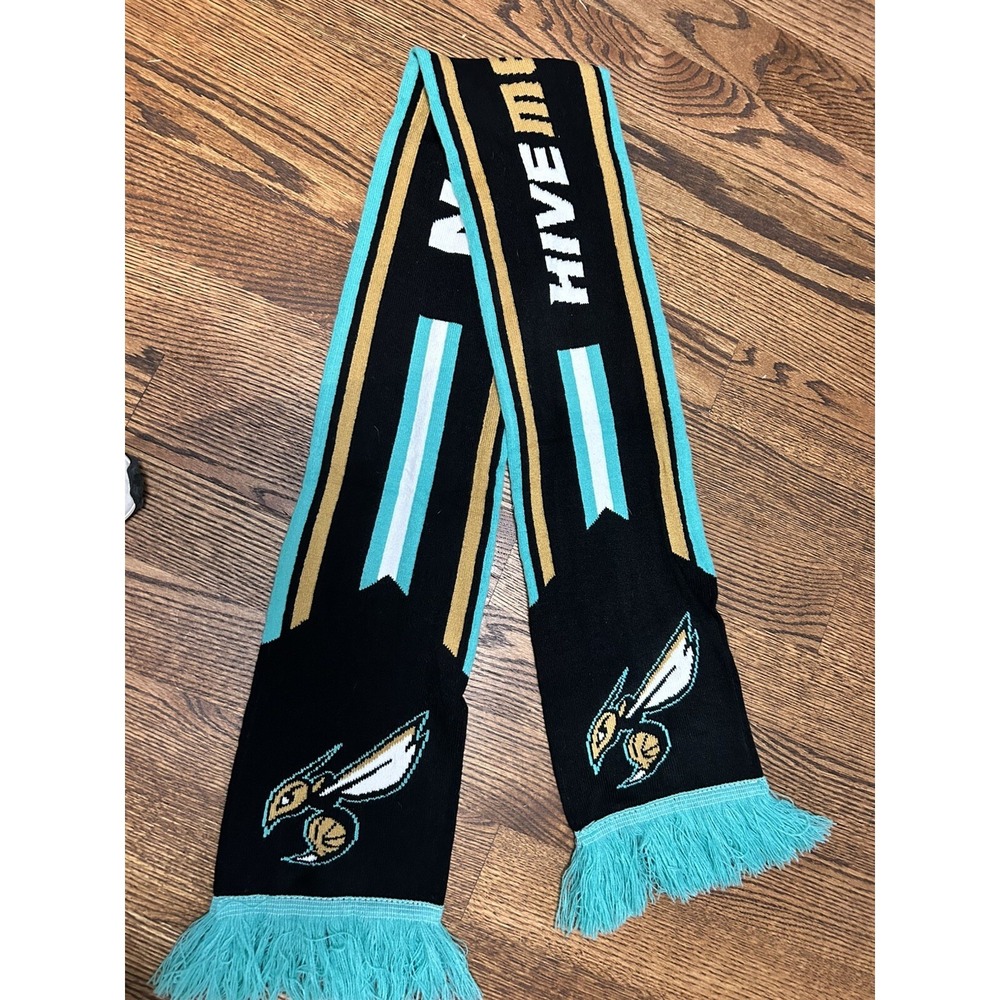 NBA Charlotte Hornets Basketball Scarf -Buzz City- Hive Mentality